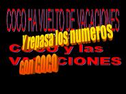 COCO y las vacaciones