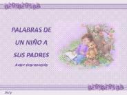 PALABRAS DE UN NI