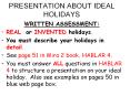 PRESENTATION ABOUT IDEAL HOLIDAYS PowerPoint PPT Presentation