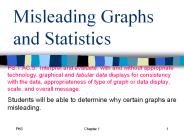Misleading Graphs and Statistics