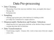 Data Pre-processing