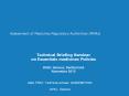 Technical Briefing Seminar on Essentials medicines Policies WHO, Geneva, Switzerland November 2010 PowerPoint PPT Presentation