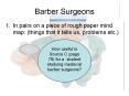 Barber Surgeons PowerPoint PPT Presentation