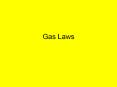 Gas Laws PowerPoint PPT Presentation