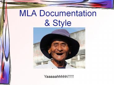 MLA Documentation