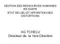 AG TCHELU Directeur de la 1ere Direction PowerPoint PPT Presentation