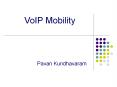 VoIP Mobility PowerPoint PPT Presentation