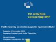 EU activities concerning EMF PowerPoint PPT Presentation