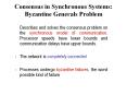 Consensus in Synchronous Systems: Byzantine Generals Problem PowerPoint PPT Presentation