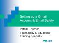 Setting up a Gmail Account PowerPoint PPT Presentation