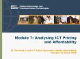 Module%207:%20Analysing%20ICT%20Pricing%20and%20Affordability PowerPoint PPT Presentation