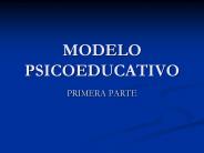MODELO PSICOEDUCATIVO