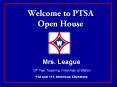 Welcome to PTSA Open House PowerPoint PPT Presentation