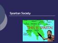 Spartan Society PowerPoint PPT Presentation