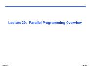 Lecture%2029:%20Parallel%20Programming%20Overview