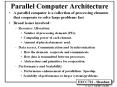 Parallel Computer Architecture PowerPoint PPT Presentation