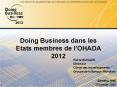 Doing Business dans les Etats membres de l PowerPoint PPT Presentation
