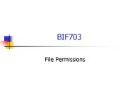 BIF703