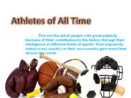 Athlete of all Time