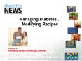 Managing Diabetes PowerPoint PPT Presentation