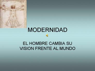 MODERNIDAD