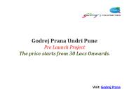 Godrej Prana Pune - New Launch