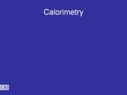 Calorimetry