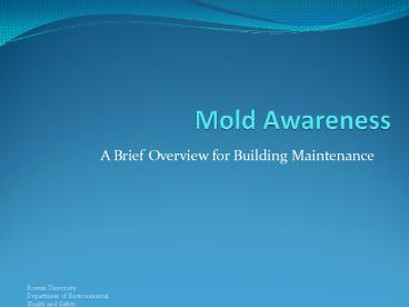 Mold Awareness