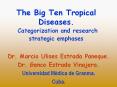 The Big Ten Tropical Diseases. Categorization and research strategic emphases PowerPoint PPT Presentation