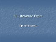 AP Literature Exam