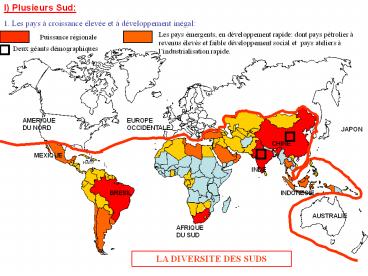 UNITE ET DIVERSITE DES SUDS