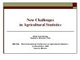 New Challenges in Agricultural Statistics PowerPoint PPT Presentation