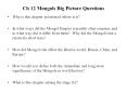Ch 12 Mongols Big Picture Questions PowerPoint PPT Presentation