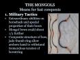 THE MONGOLS PowerPoint PPT Presentation