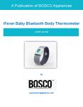 User Guide to iFever Baby Bluetooth Body Thermometer-A Digital Thermometer