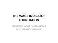 THE WAGE INDICATOR FOUNDATION PowerPoint PPT Presentation