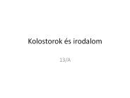 Kolostorok 