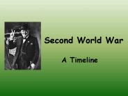 Second World War