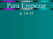 Para Empezar