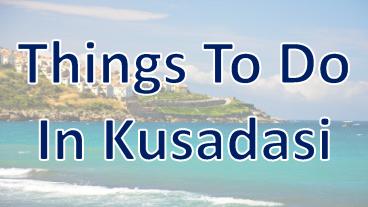 Ephesus Tours From Kusadasi