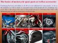 The basics of motorcycle spare parts as well as accessories PowerPoint PPT Presentation