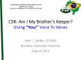 CSR: Am I My Brother PowerPoint PPT Presentation
