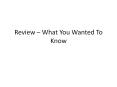 Review%20 PowerPoint PPT Presentation