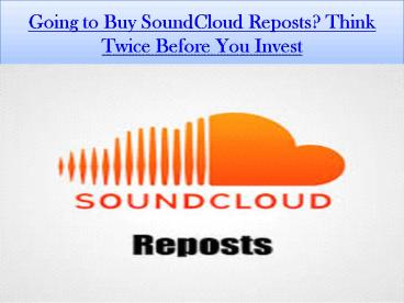 buy Real SoundCloud Reposts