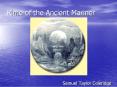 Rime of the Ancient Mariner PowerPoint PPT Presentation