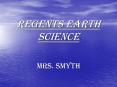 REGENTS EARTH SCIENCE PowerPoint PPT Presentation
