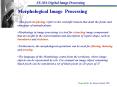 Morphological Image Processing PowerPoint PPT Presentation