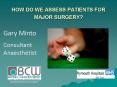 HOW DO WE ASSESS PATIENTS FOR MAJOR SURGERY? PowerPoint PPT Presentation
