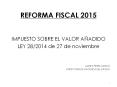 REFORMA FISCAL 2015 PowerPoint PPT Presentation