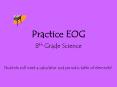 Practice EOG PowerPoint PPT Presentation